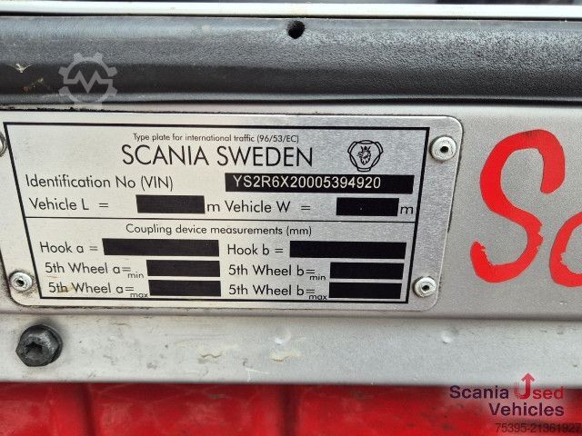 Swap body truck Scania R 410 LB6x2*4HNB BDF inkl. Anhänger!!