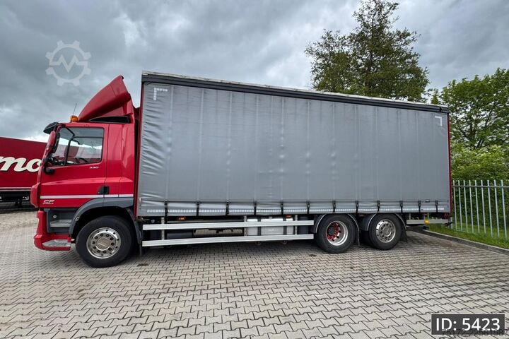 Sliding tarpaulin DAF CF 330 Day Cab, Euro 6, 6x2 / Broken engine! / ...
