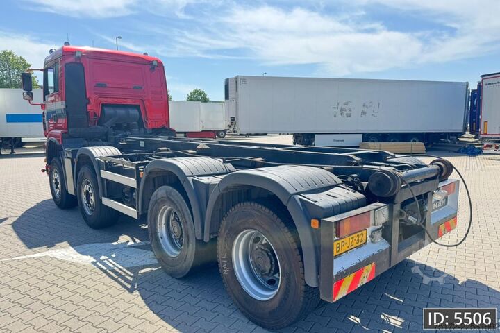 Container transportation MAN TGA 37.480 Day Cab, Euro 3, NCH System / 8x4 / ...