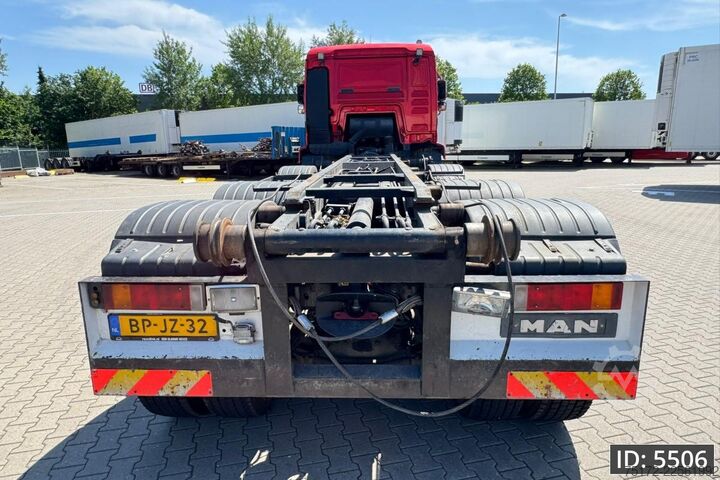 Container transportation MAN TGA 37.480 Day Cab, Euro 3, NCH System / 8x4 / ...