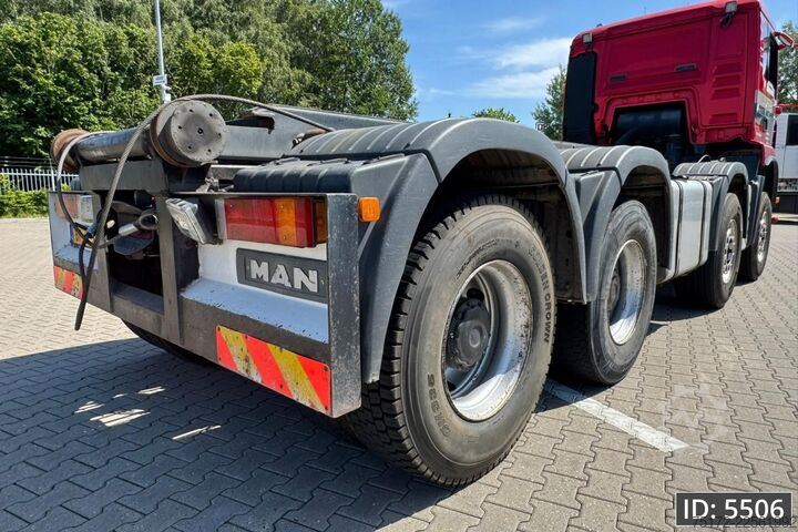 Container transportation MAN TGA 37.480 Day Cab, Euro 3, NCH System / 8x4 / ...