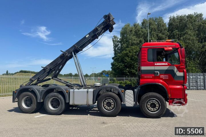 Container transportation MAN TGA 37.480 Day Cab, Euro 3, NCH System / 8x4 / ...
