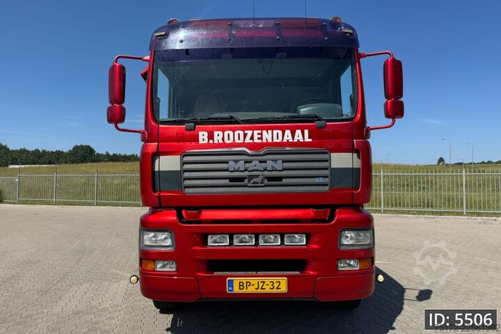 Container transportation MAN TGA 37.480 Day Cab, Euro 3, NCH System / 8x4 / ...