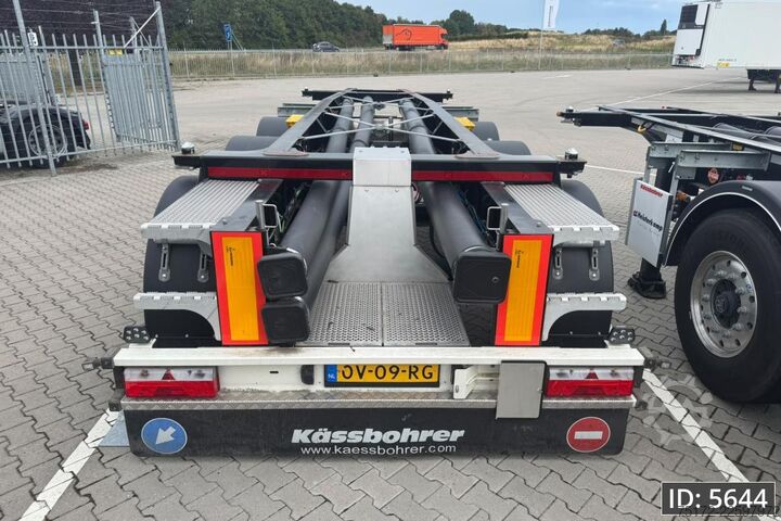 Containertransport Kässbohrer XS Tankchassis ADR / BPW Axles / Alu rims / Mor...