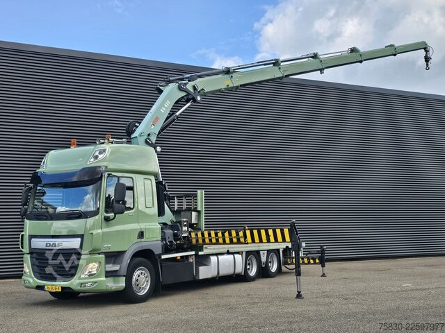 Crane truck DAF CF 440 6x2 / HIAB 42 tm CRANE / KRAN