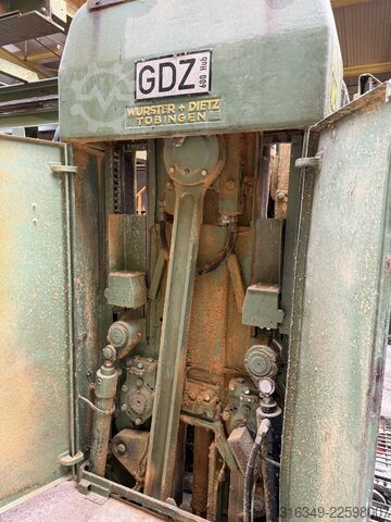 EWD frame saw line with edger EWD 