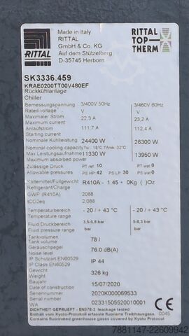 Kältemaschine RITTAL TopTherm Schaltschrank-Kühlanlage 