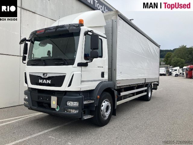 LKW mit Pritsche & Plane MAN TGM 18.290 4X2 LL
