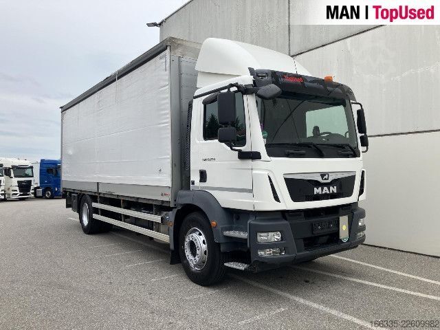 LKW mit Pritsche & Plane MAN TGM 18.290 4X2 LL