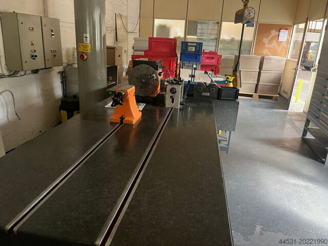 Graphite measuring plate FRIBOSA mit Rundtisch Teilapperat