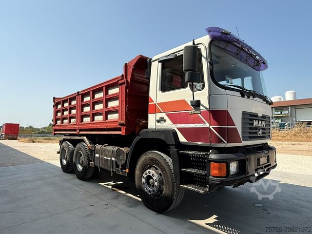 Three-sided tipper truck MAN 33.422 Kipper 6x4 33Ton