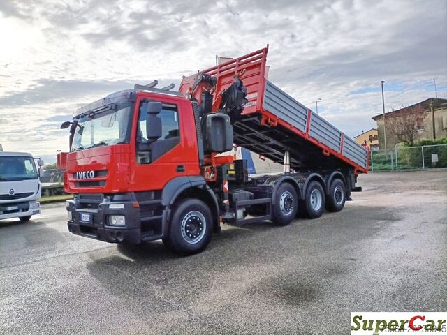 TRUCK WITH CRANE AND TIPPING TRUCK Iveco STRALIS 320S45