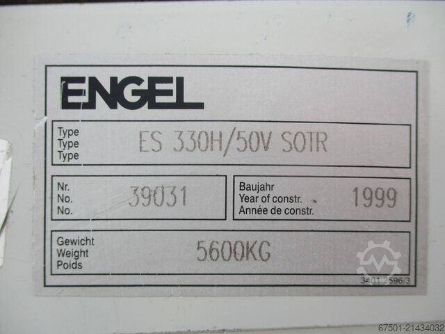 Injection molding machine ENGEL (SPARE PARTS) ES 330 H / 50 V (3445)