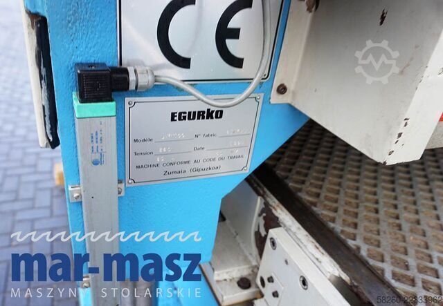 Wide belt sander 3 units Egurko LMF 1100 