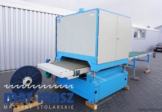 Wide belt sander 3 units Egurko LMF 1100 