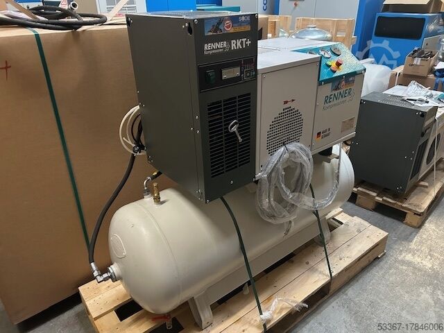 3 kW screwcompressor dryer tank Renner RSDK-B 3,0 - 10 bar