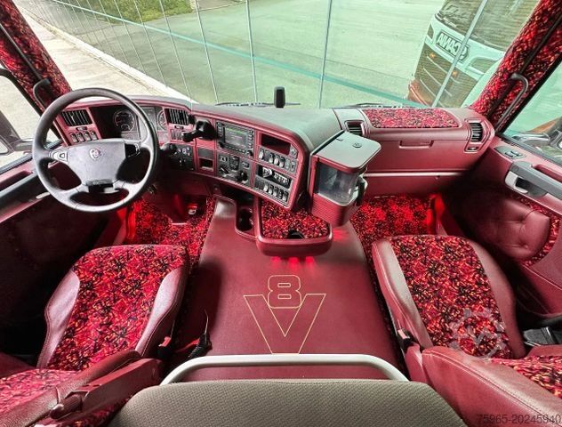 Standard tractor unit SCANIA R580 V8 TOPLINE KING OF THE ROAD RETARDER FULL A