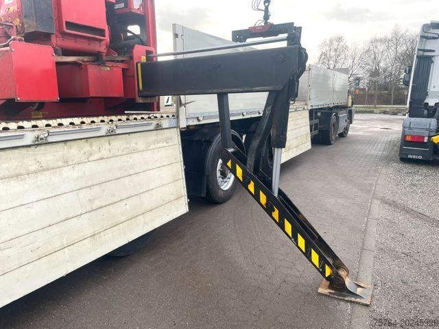 Semitrailer SCHWARZMÜLLER Roll Kran Kennis 30R Drehkranz/2x gelenkt/Miete