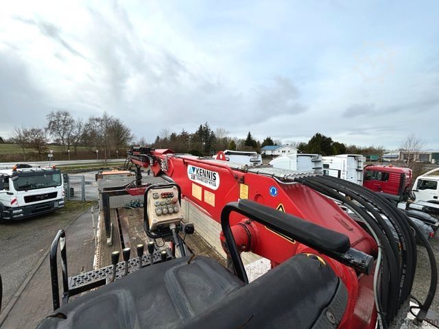 Semitrailer SCHWARZMÜLLER Roll Kran Kennis 30R Drehkranz/2x gelenkt/Miete