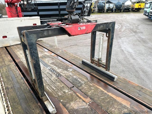 Semitrailer SCHWARZMÜLLER Roll Kran Kennis 30R Drehkranz/2x gelenkt/Miete
