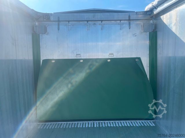 Walking floor semitrailer STAS 60m³ Agrar/Farm/Schubboden/Trichter/Auch Miete!