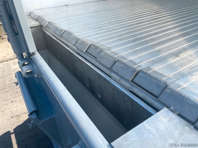 Walking floor semitrailer STAS 60m³ Agrar/Farm/Schubboden/Trichter/Auch Miete!