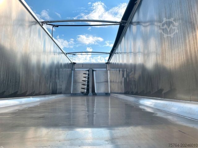 Tipper semitrailer BENALU 52m³ Getreidekipper Alu/5.4 t LEER/AUCH Miete