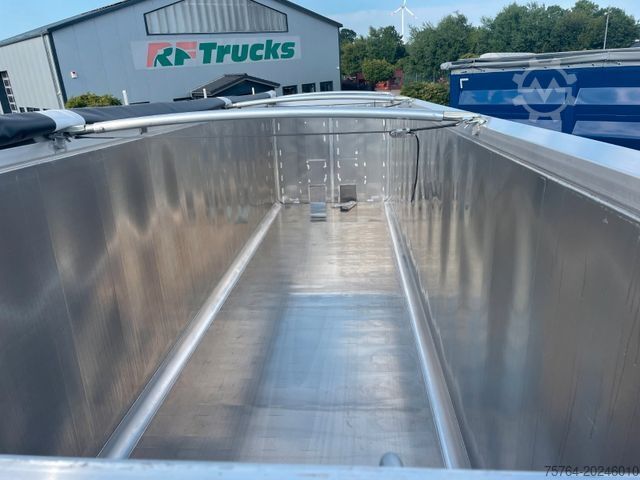 Tipper semitrailer BENALU 52m³ Getreidekipper Alu/5.4 t LEER/AUCH Miete