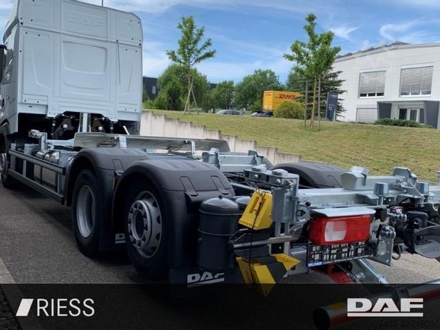 Swap body truck DAF XG 480 FAN 6X2 Multiwechsler 1120-1320 mm 2xAHK
