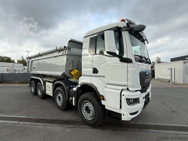 Tipper truck MAN 35.480 BB Schmitz Hinterkipper