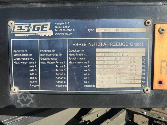 Low loader Es-ge 6.SOU-4H-1N