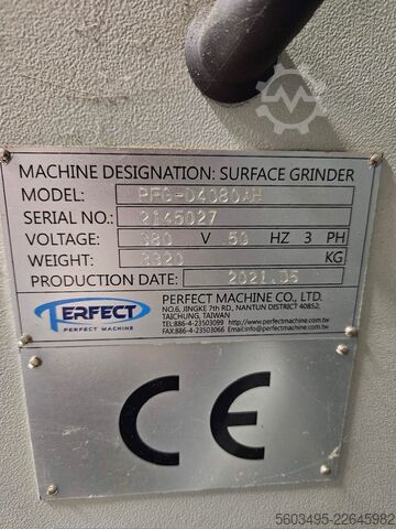 Flachschleifmaschine PERFECT PFG-D4080AH