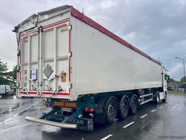 Kipper Trouillet SOCARI 69 m3 left side opens, self pump tyres, etc