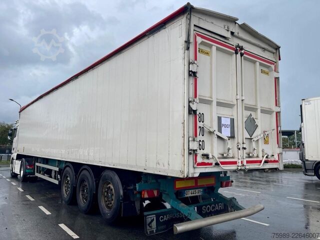 Kipper Trouillet SOCARI 69 m3 left side opens, self pump tyres, etc