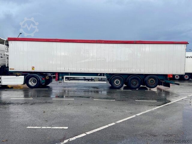 Kipper Trouillet SOCARI 69 m3 left side opens, self pump tyres, etc