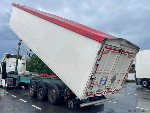 Kipper Trouillet SOCARI 69 m3 left side opens, self pump tyres, etc