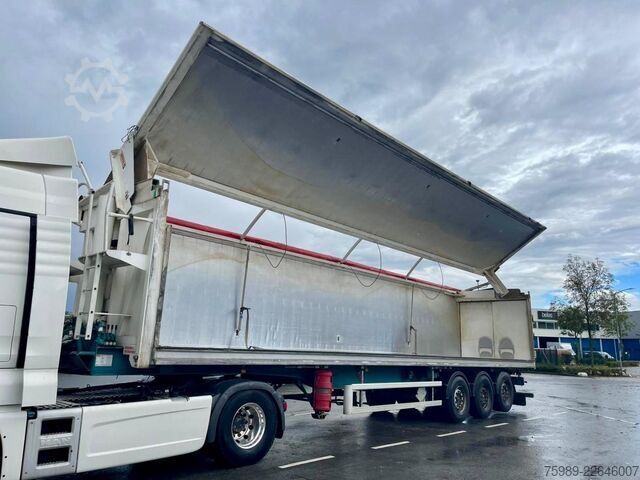 Kipper Trouillet SOCARI 69 m3 left side opens, self pump tyres, etc