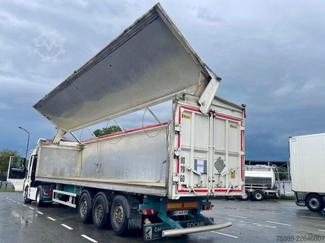 Kipper Trouillet SOCARI 69 m3 left side opens, self pump tyres, etc