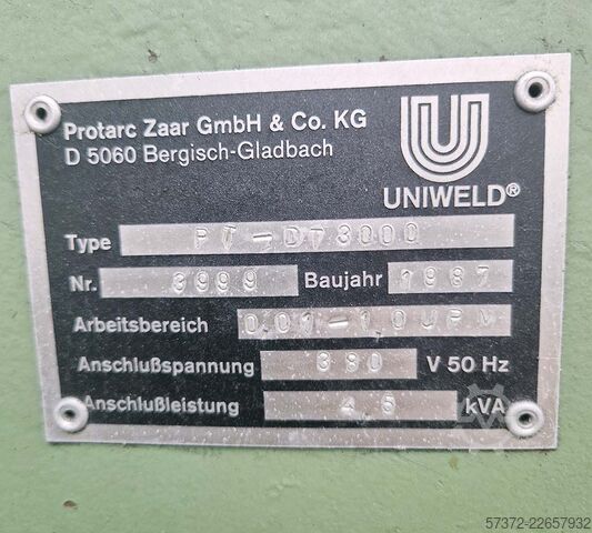 Rotary Table Protarc Zaar PT-DT 3000