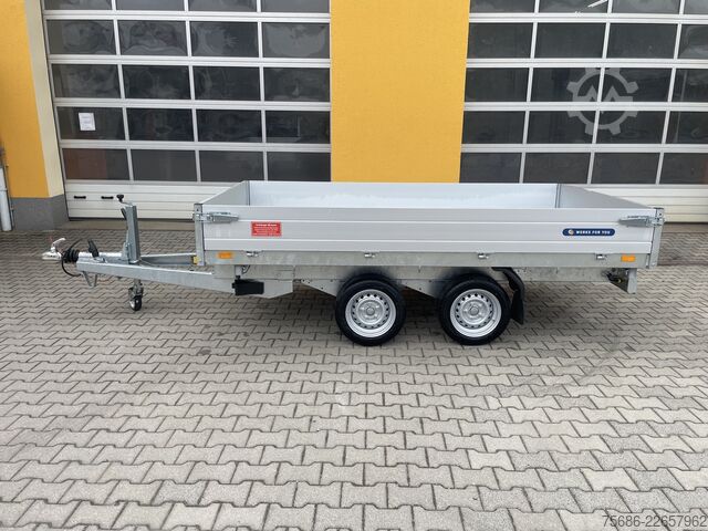 Tipper- three-way Saris K3 306 170 2700 + Alu-Schienen + E-Pumpe
