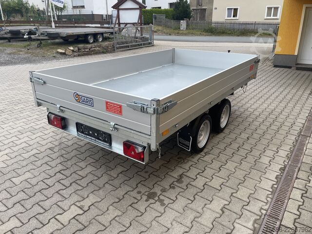 Tipper- three-way Saris K3 306 170 2700 + Alu-Schienen + E-Pumpe