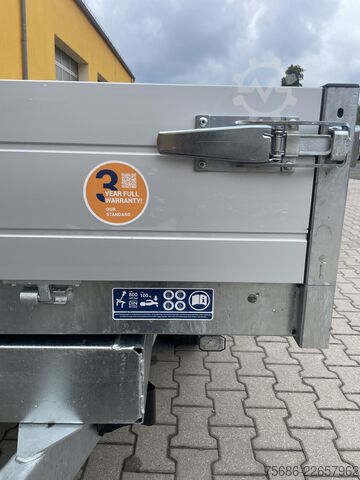 Tipper- three-way Saris K3 306 170 2700 + Alu-Schienen + E-Pumpe