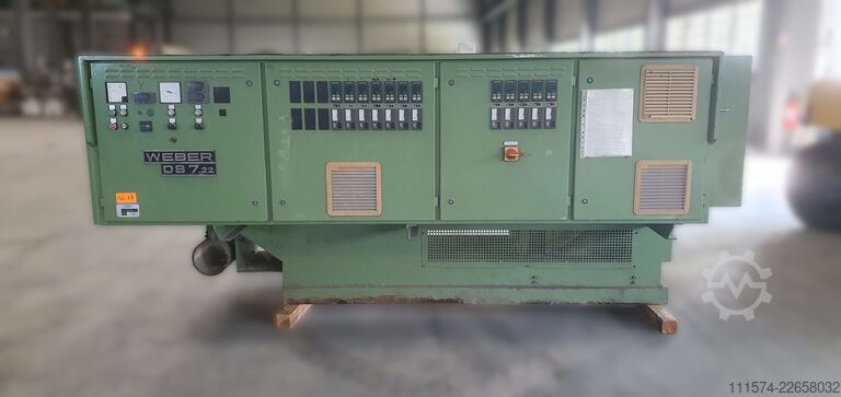 Parallel twin-screw extruder WEBER DS 7.22