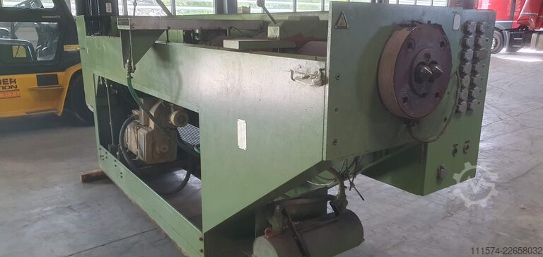 Parallel twin-screw extruder WEBER DS 7.22