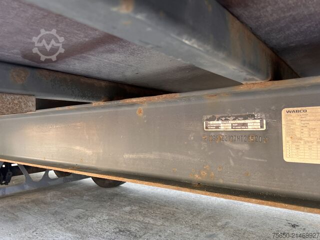 Anhänger mit Pritsche & Plane Tang, Karl ZCS 105  Tandem- Planenanhänger