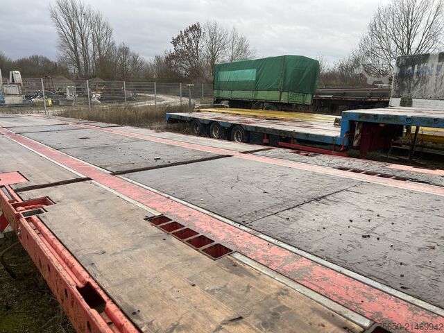 Auflieger mit offener Pritsche Fliegl SDS350  3 Achs Sattelauflieger