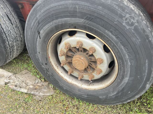 Auflieger mit offener Pritsche Fliegl SDS350  3 Achs Sattelauflieger