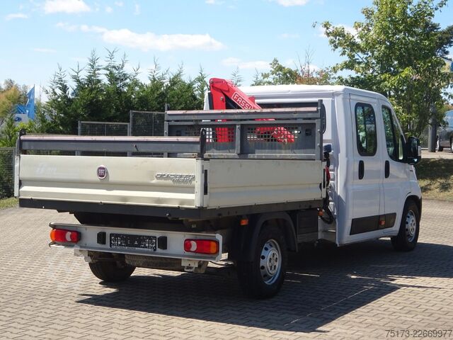 Pritschenwagen FIAT Ducato Maxi Doka Pritsche Fassi Ladekran