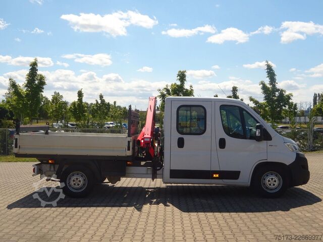 Pritschenwagen FIAT Ducato Maxi Doka Pritsche Fassi Ladekran