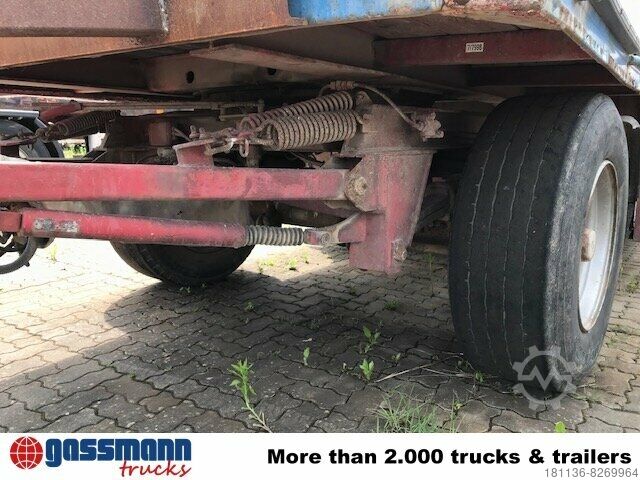 Anhänger mit Pritsche & Plane Kässbohrer V 12L